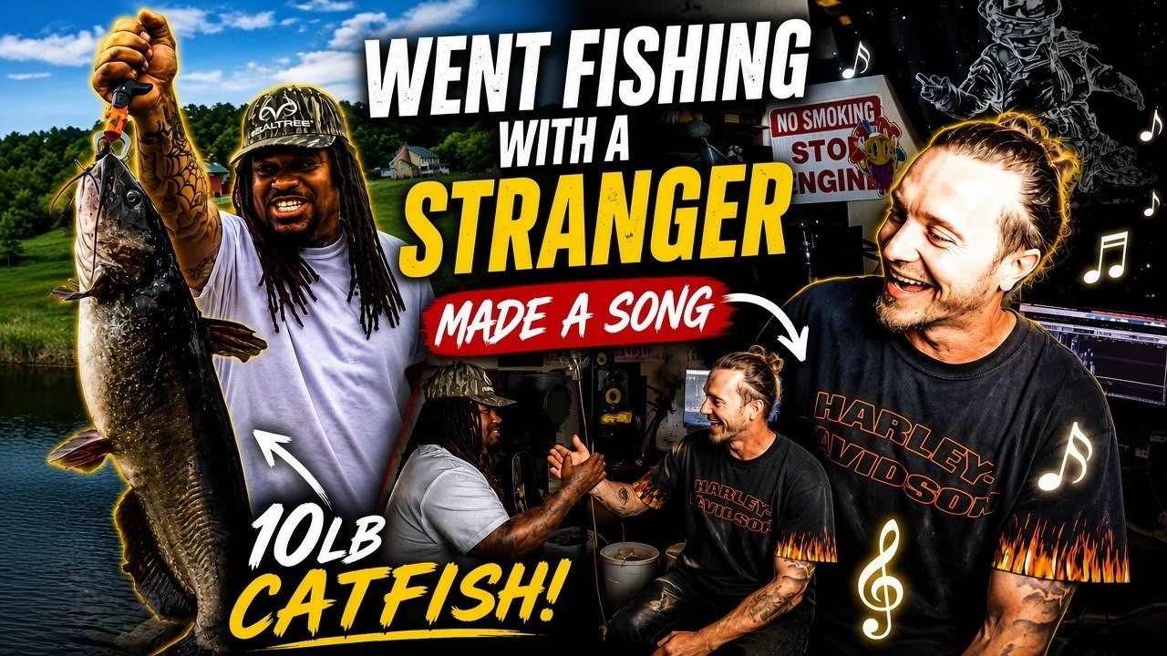 I Met a Rapper Fishing… Then We Made a Song in My Studio video thumbnail